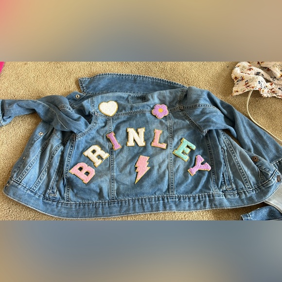 Personalized Custom Kid’s Denim Jackets - Picture 4 of 5